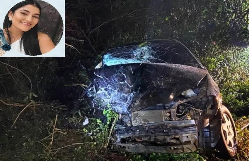 Jovem de 18 anos morre após acidente envolvendo dois carros na SC-355 em Videira