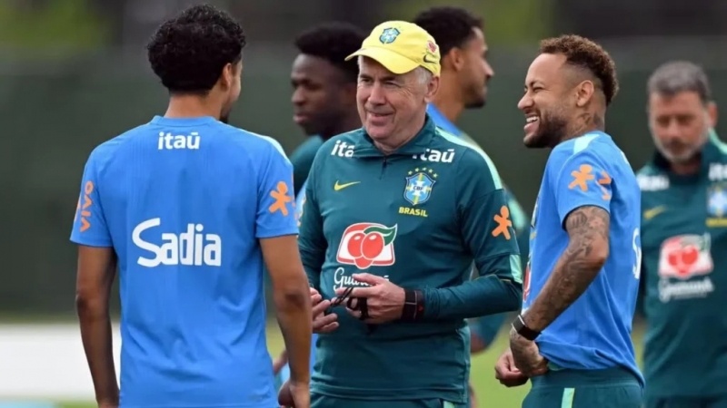 Com Neymar liberado e Alisson poupado, Brasil treina para enfrentar a Escócia