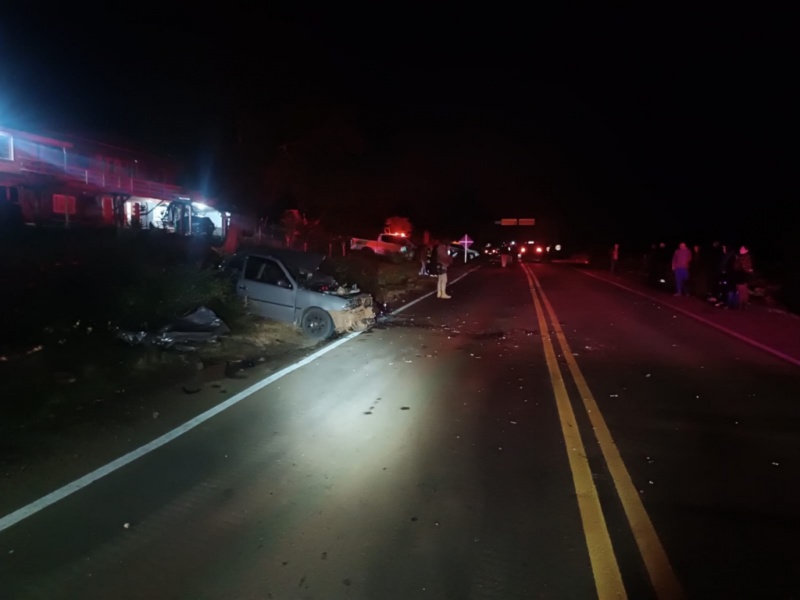 Jovem morre em colisão frontal no Oeste de SC