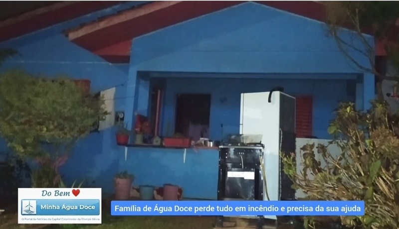 Vídeo: Família de Água Doce perde tudo em incêndio e pede ajuda