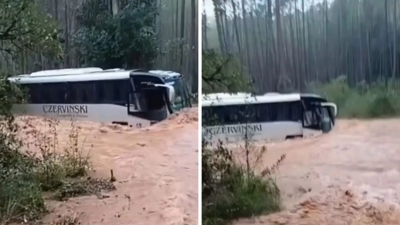 Chuva intensa causa estragos em 73 cidades do Rio Grande do Sul