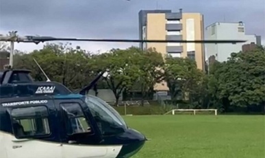 Helicópteros particulares de todo Brasil voam em socorro às vítimas do RS