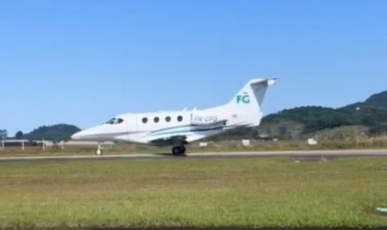 Mais de 15 aeronaves partiram de Porto Belo transportando donativos ao RS