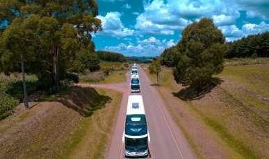 Viagens de ônibus garantem conforto e segurança para explorar novos destinos
