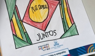 Estudantes enviam mais de 70 mil cartas de apoio e solidariedade para crianças do RS