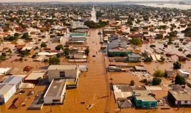 73 cidades gaúchas tiveram pelo menos 10% da área atingida