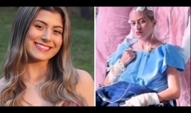 Caçadorense segue na UTI em Videira e família pede apoio