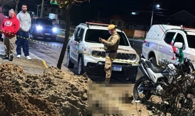 Tentativa de assalto termina com suspeito morto e outro ferido em Curitibanos