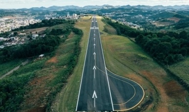 Governador Jorginho Mello inaugura revitalização do Aeroporto de Videira