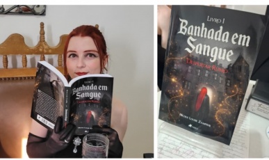 Magia e mistério: Escritora trezetiliense lança livro de fantasia gótica em Joaçaba