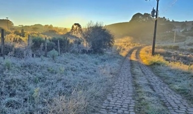Última semana do outono terá geada e temperaturas abaixo de 0ºC em SC