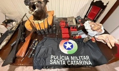 Operação da Polícia Militar Ambiental prende quatro pessoas por caça ilegal em Ibiam