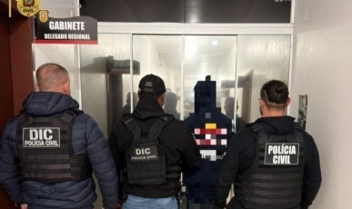 Polícia Civil apreende drogas durante cumprimento de mandado em empresa de Campos Novos