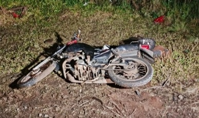 Motociclista fica gravemente ferido após sofrer queda na BR-282