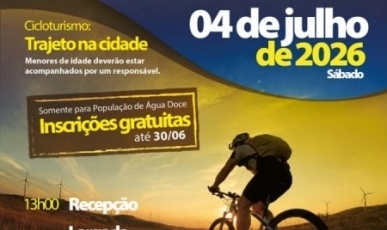 Pedal dos Ventos retorna ao calendário esportivo de Água Doce neste sábado