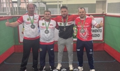 Bocha de Treze Tílias conquista segundo e terceiro lugares em Campeonato Regional
