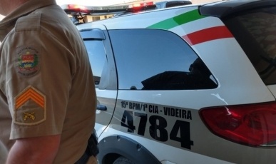 Homem condenado por furto é preso pela Polícia Militar em Campos Novos
