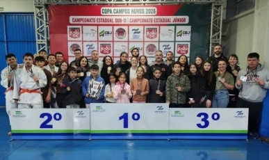 Associação Videirense de Judô conquista o título geral da Copa Campos Novos 2026