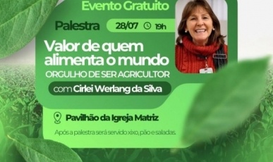 Dia do Agricultor terá programação especial para homenagear os agricultores de Macieira