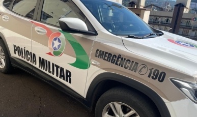 Homem é preso por roubo qualificado e lesão corporal em Herval d’Oeste