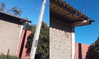Trabalhador sofre queda, tem parada e é encaminhado em estado grave ao hospital em Irani