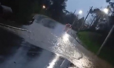 Prefeitura de Treze Tílias prepara obra para solucionar problemas de alagamento no acesso ao Vila Alvorada, no Bairro Lindner