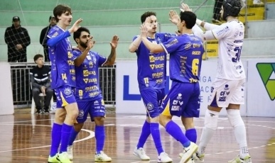 Joaçaba Futsal recebe o líder São Caetano nesta quarta-feira pela LNF Silver
